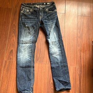 Miss me Jeans size 29. Only Worn once, if any at all. Perfect condition